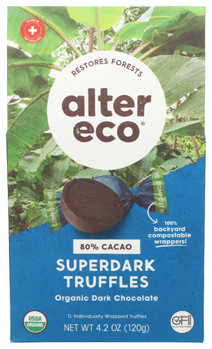 Alter Eco Chocolate Truffle Superdark