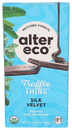 Alter Eco Chocolate Bar Truffle Silk Thn