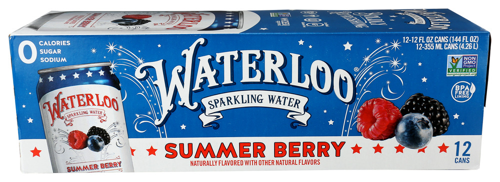 Waterloo Sparkling Water Water Sparkling Summrbry 12 pk