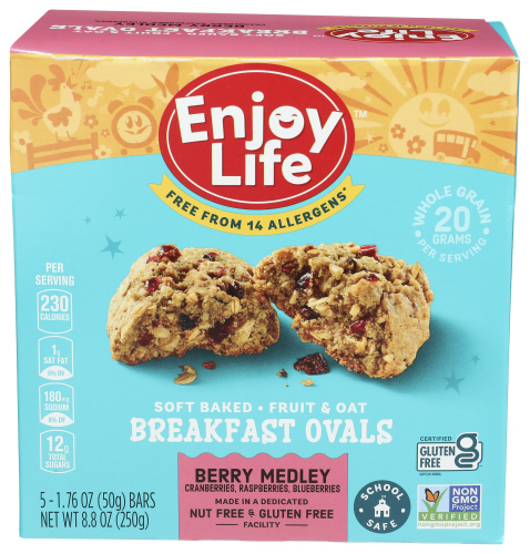 Enjoy Life Foods Bar Brkfst Oval Berry