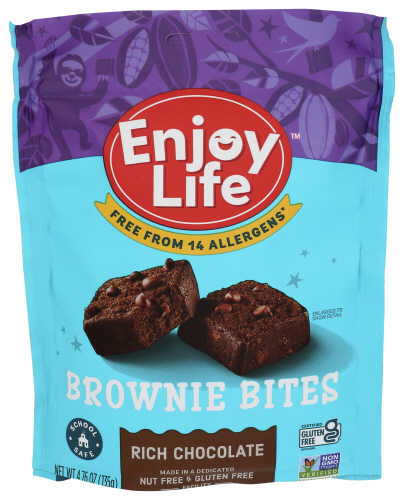 Enjoy Life Foods Bites Brownie Chocolate