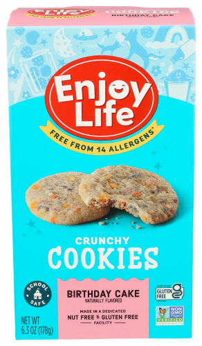 Enjoy Life Foods Cookie Crunchy Bday Cake, 6.3 oz
