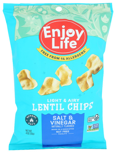 Enjoy Life Foods Chips Lentil Salt & Vineg