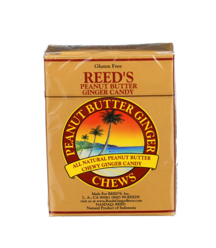 Reed's Candy Ginger Pntbtr Chew