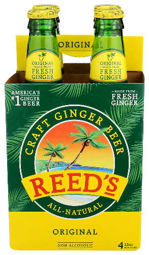Reed's Soda 4 pk Ginger Original