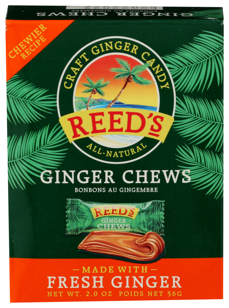 Reed's Candy Ginger Chew 20 pc