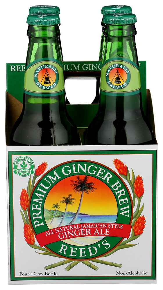 Reed's Soda 4 pk Ginger Prm
