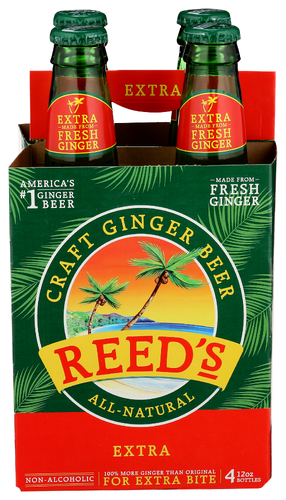 Reed's Soda 4 pk Ginger Extra
