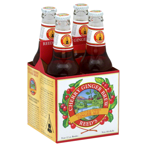 Reed's Soda 4 pk Ginger Chrry