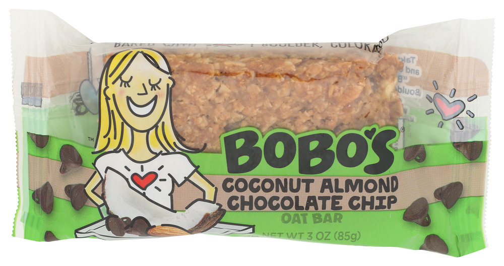 Bobo's Oat Bars Bar Oat Coconut Almond Chocolate Chip, 3 oz