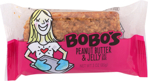 Bobo's Oat Bars Bar Oat Gluten Free Peanut Butter & J