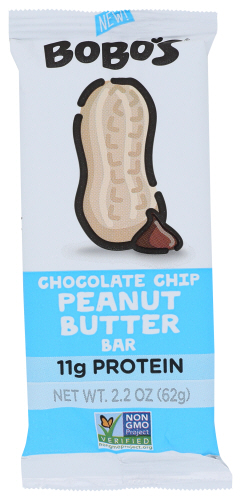 Bobo's Oat Bars Bar Nut Butter Ch Chip Pbtr