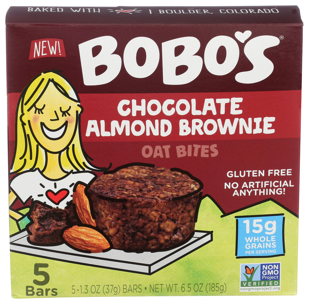 Bobo's Oat Bars Bites Choco Alm Brwnie