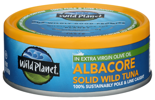 Wild Planet Tuna Albacore Wild Extra Virgin Olive Oil