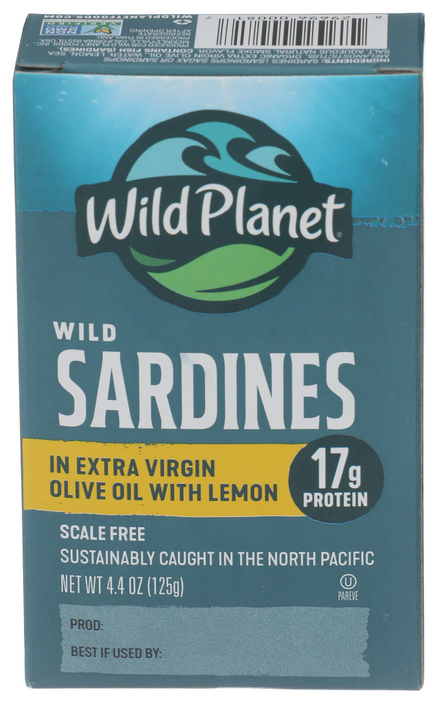 Wild Planet Sardine Oil N Lemon