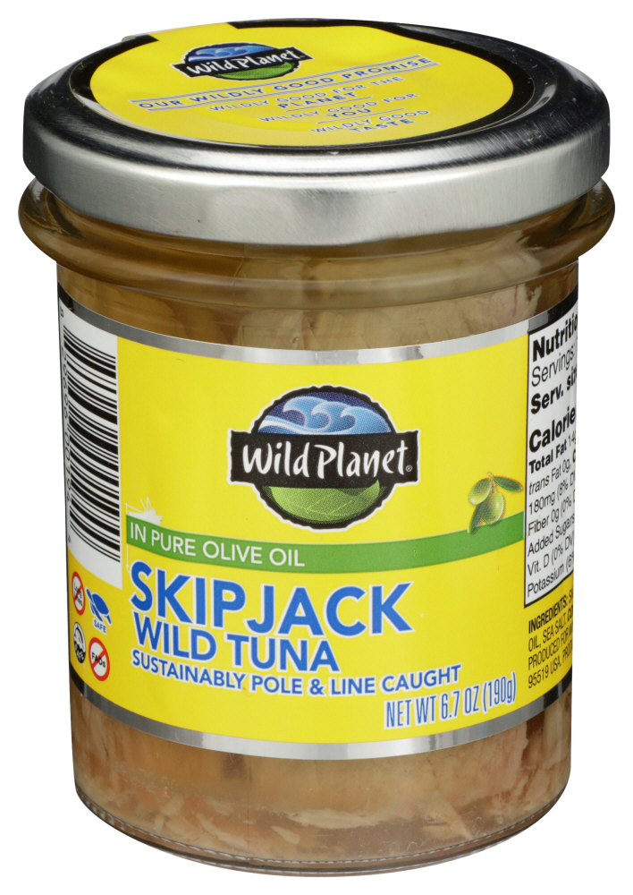 Wild Planet Tuna Extra Virgin Olive Oil Jar