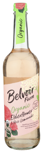 Belvoir Fruit Farms Beverage Eldrflwr Rse Lemon Organic