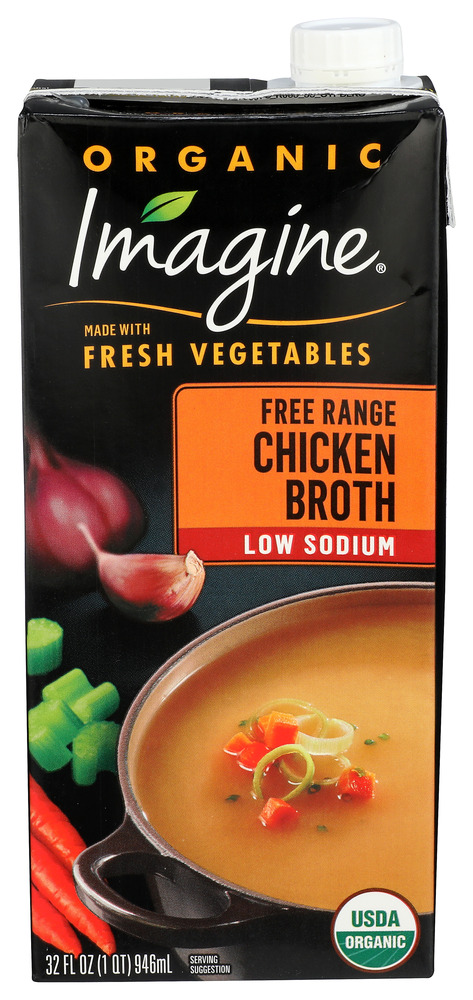 Imagine Foods Broth Low Sodium Chicken Free Rng Organic