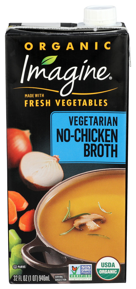 Imagine Foods Broth No Chicken Organic, 32 oz