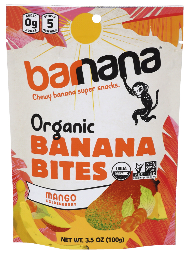 Barnana Bites Fruit Bnana Tropcl