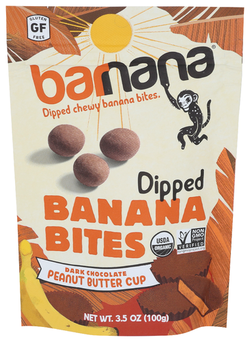 Barnana Bites Bnana Peanut Butter Cup Chocolate