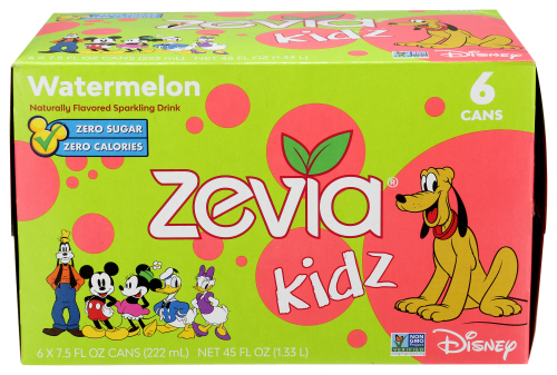 Zevia Soda Watermelon Kidz 6 pk