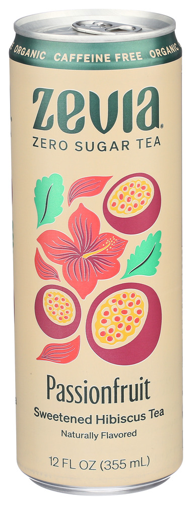 Zevia Tea Hibiscus Pssnfrt Cf Organic