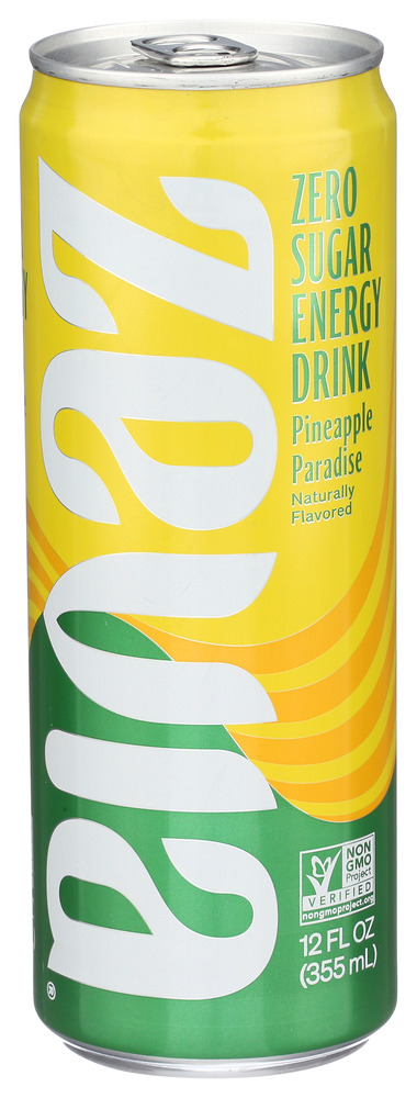 Zevia Enrgy Pineapple Paradise