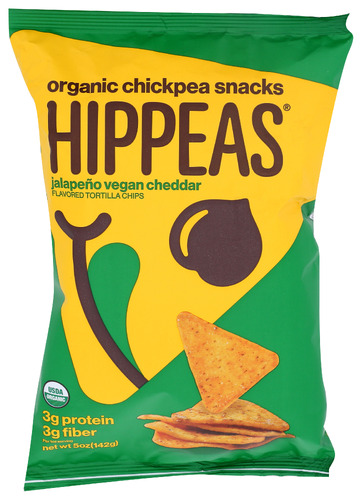 Hippeas Tortilla Chip Jalpn Cheddar, 5 oz