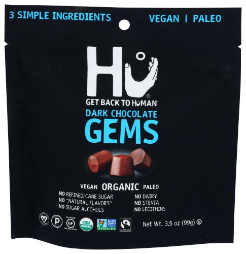 Hu Kitchen Chocolate Gems Simple Snacking