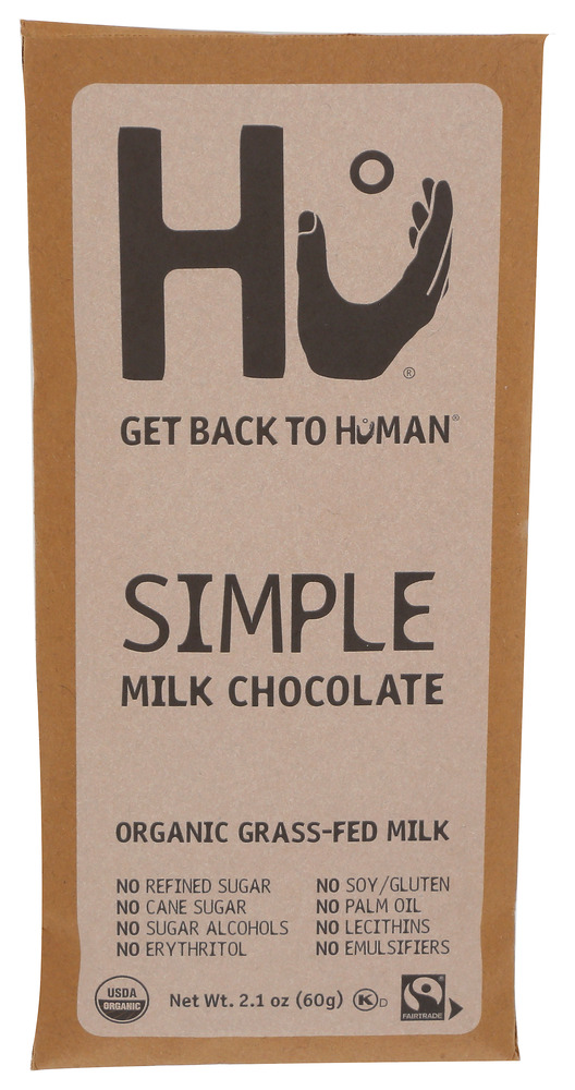 Hu Kitchen Bar Milk Chocolate Simple