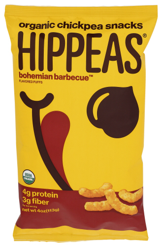 Hippeas Chickpea Puff Bohemn BBQ