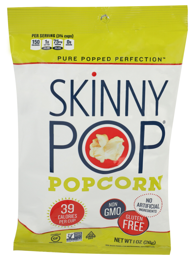 SkinnyPop Popcorn Snack Size, 1 oz