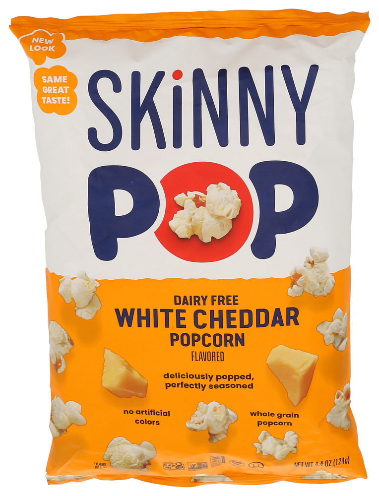 SkinnyPop Popcorn Ready to Eat White Cheddar Lte