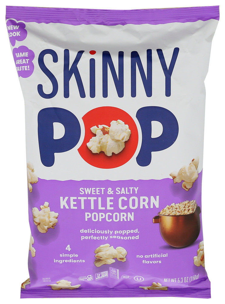 SkinnyPop Popcorn Ready to Eat Sweet & Slty Kettle