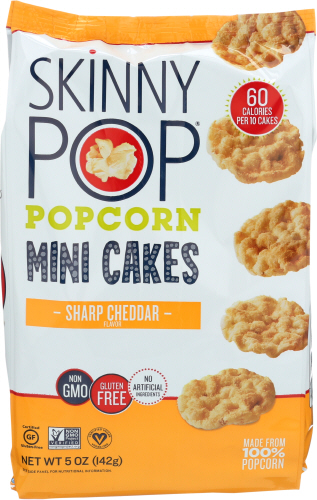 SkinnyPop Popcorn Mini Cak Shp Cheddar