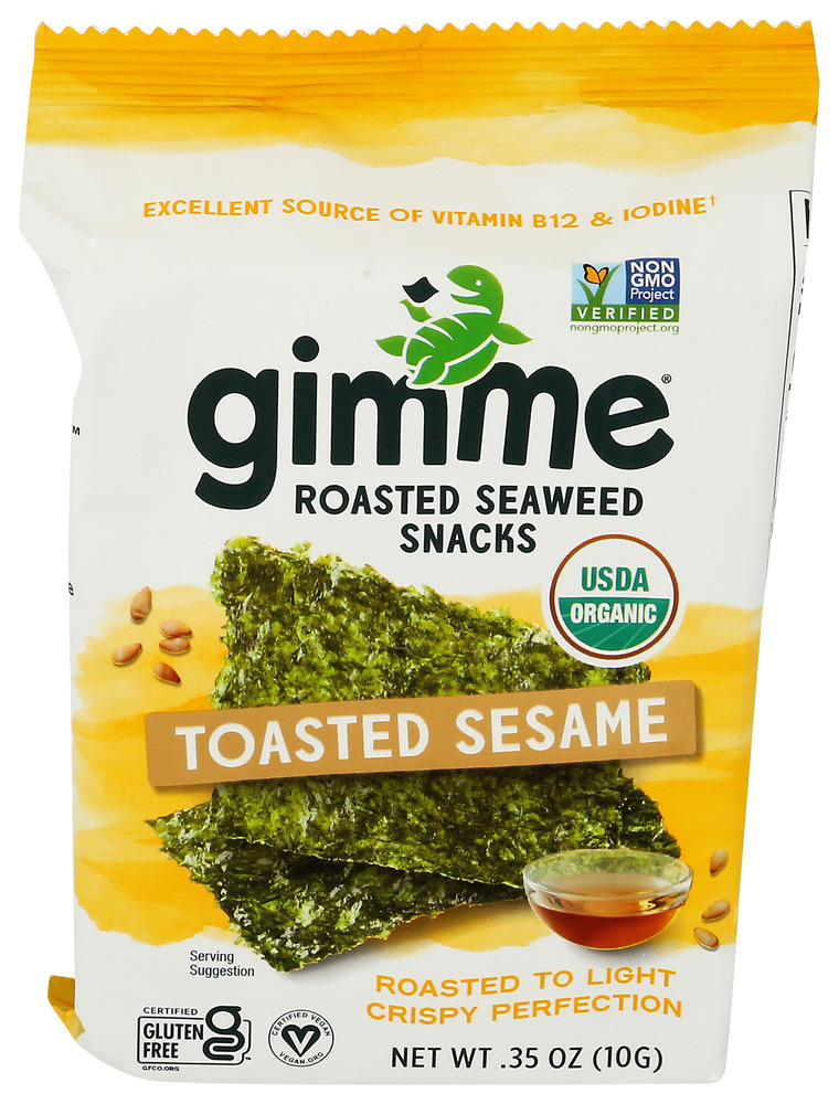 GimMe Organic Seaweed Snack Roasted Sesame Organic
