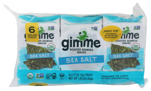 GimMe Organic Seaweed Roasted Sea Salt Organic