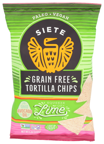 Siete Foods Chip Tortilla Lime