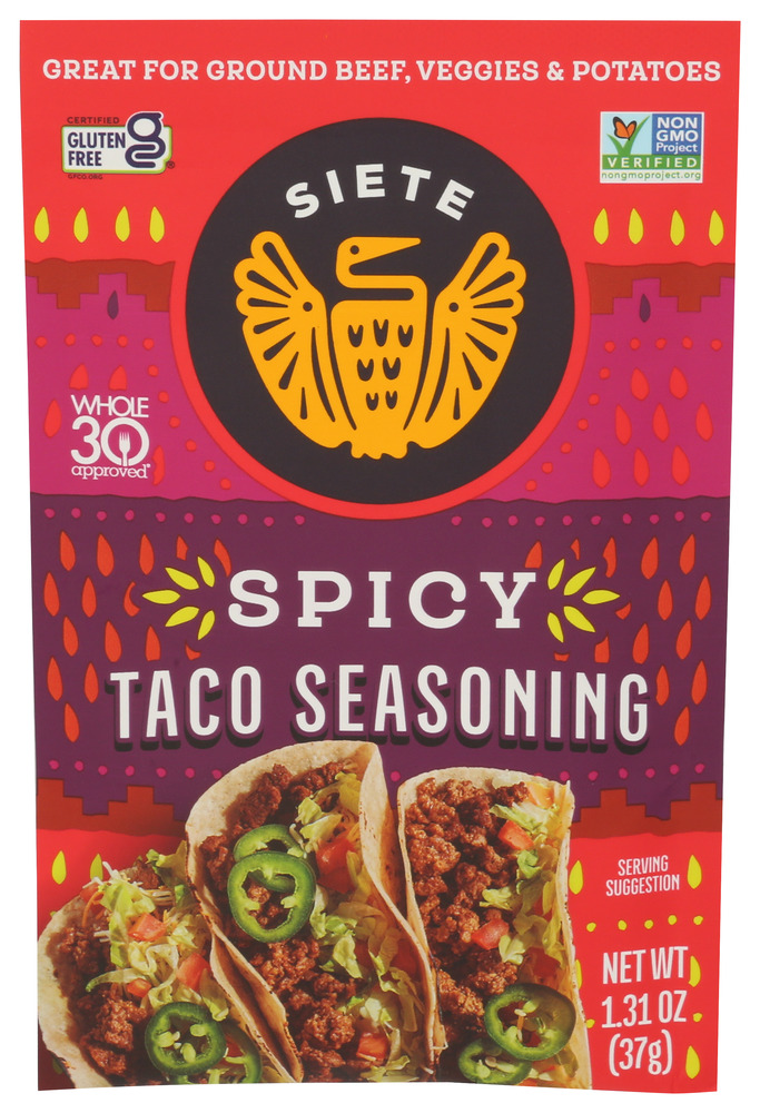Siete Foods Seasoning Taco Spicy