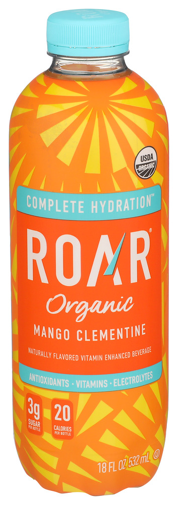 Roar Organic Beverage Mango Clementine Organic
