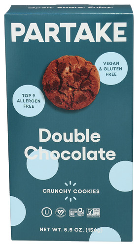 Partake Foods Cookie Double Chocolate Chip