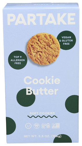 Partake Foods Cookies Butter Soft Baked