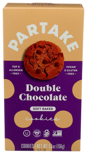 Partake Foods Cookie Dbl Chocolate Soft Bke