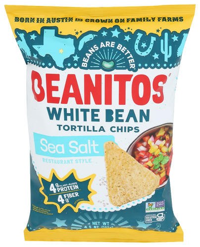 Beanitos Chip Whtbn Sea Salt
