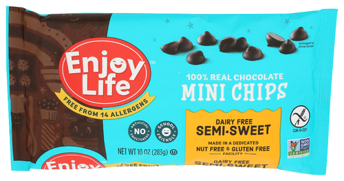 Enjoy Life Foods Chocolate Chip Wf Gluten Free Dairy Free Semiswt