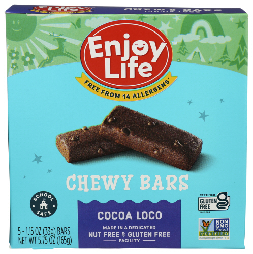 Enjoy Life Foods Bar Snack Gluten Free Coco Loco