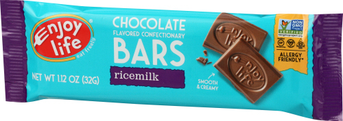 Enjoy Life Foods Chocolate Bar Milk Rice Choco, 1.12 oz