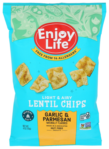 Enjoy Life Foods Plentils Grlic & Parmesan
