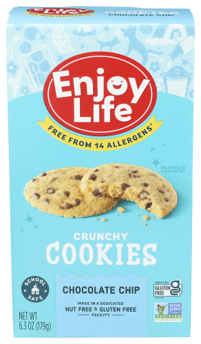 Enjoy Life Foods Cookie Gluten Free Crunchy Chcchp